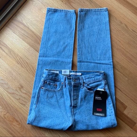 NWT Levi's Premium Wedgie Fit Straight 24 - Picture 8 of 12